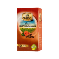 رويال اعشاب كركدية وقرفة 25 كيس مغلف بالظرف-ROYAL...