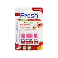 فريش شرائح معطرة للفم بنكهة الفراولة -72 شريحة