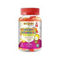 جوميزينج كالسيوم وفيتامين د3 للأطفال 60 قطعة حلوى-...