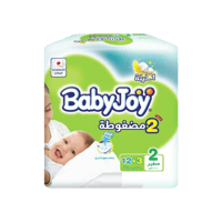 بيبي جوي صغير رقم 2 صغير 15 حفاظات للأطفال-BABYJOY...