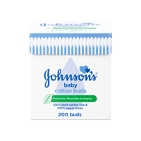 چونسون قطن لتنظيف الأذن 200 حبة-JOHNSON COTTON BUD...