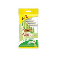 بيك بيور 3 شفرات حلاقة نسائية (4+2) حبات-BIC PURE3...