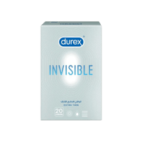 ديوريكس واقي ذكرى - رقيق جداً 20-DUREX INVISIBLE E...