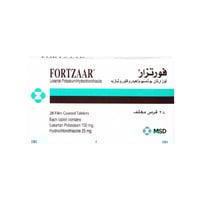 فورتيزار 100 مجم اقراص-FORTZAAR 100 MG TAB