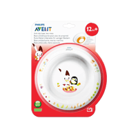 افنت طبق أكل مقعر للأطفال (+12 شهر)-AVENT BOWL SCF...