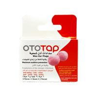 اوتوتاب سدادات أذن شمعية 6 قطع-OTOTAP WAX EAR PLUG...
