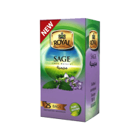 رويال اعشاب مريمية 25 كيس مغلف بالظرف-ROYAL SAGE T...
