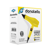 مجفف الشعر دوناتيلا 3900 (أصفر/أسود)-DONATELLA HAI...