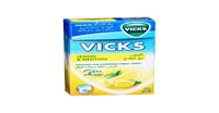 فيكس بلاس حلاوه ليمون ونعناع مطهرة للفم-VICKS PLUS...