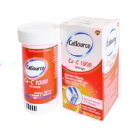 كالسورس كالسيوم 260 مجم-فيتامين سي 1000 مجم 10 أقر...