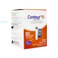 كونتور تي اس شرائح فحص السكر 50 حبة-CONTOUR TS 50...