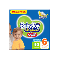 بيبي جوي حفاظات للأطفال كيلوت رقم 6- 40 حبة-BABYJO...
