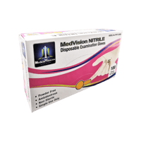 قفازات نائتريل كبير-NITRILE GLOVES P/FREE (L)