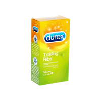ديوركس واقي ذكري مخطط 12 حبة-DUREX TICKLING RIBS 1...
