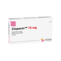 كلوباسين 75 مجم 28 قرص-CLOPACIN 75MG 28TAB