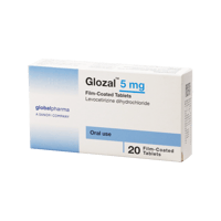جلوزال 5 مجم 20 حبة-GLOZAL 5MG 20TAB