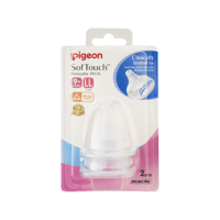 بيجون سوفت تتش حلمات للرضاعة مقاس لارج (+6شهور) 2...