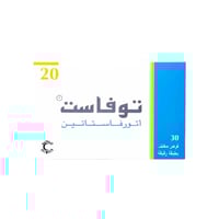 توفاست 20 مجم -30 قرص-TOVAST 20 MG 30 TAB.