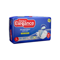 اليجانس جامبو حفاظات لكبار السن - مقاس لارج 18حبة-...