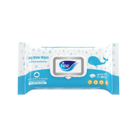 فاين بيبى مناديل مبللة مائية 72 حبة-FINE BABY WATE...