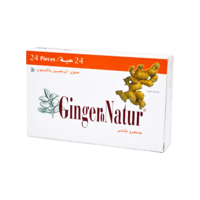 جينجيرو ناتشر الزنجبيل والليمون 24 قطعة-GINGERO NA...
