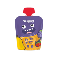 تشوميز أورجانيك مهروس الفواكه العضوي بالتوت 90جرام...