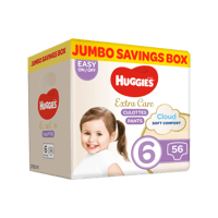 هجيز كلوت حفائض للاطفال جامبو بوكس ​​رقم 6 - 56 حف...