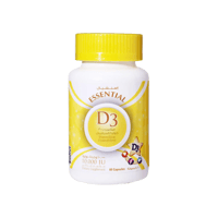 اسيبنشيال د-3 10000 وحده دولية 60 قرص-ESSENTIAL D3...