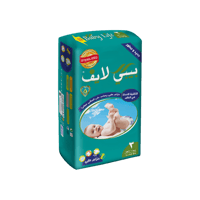 بيبي لايف حفاظات للأطفال رقم 3- 48 حبة-BABY LIFE D...