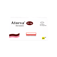اتورفا 20 مجم اقراص-ATORVA 20MG TAB.