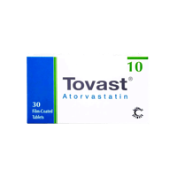 توفاست 10 مجم اقراص-TOVAST 10MG 30'' TAB.