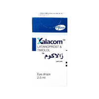 زالاكوم نقط للعين 2.5 مل-XALACOM EYE DROP 2.5ML