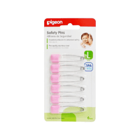 بيجون مشبك للحفاظة مقاس كبير 6 قطع-PIGEON SAFETY P...
