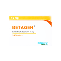 بيتاجين 16 مجم اقراص-BETAGEN 16MG TAB.