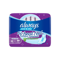 الويز مضغوط فوط صحية نسائية كبيرة بالأجنحة 6*30 حب...