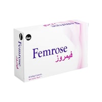فيمروز 60 كبسولة جيلاتينية مكمل غذائي-FEMROSE 60SO...