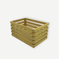 صندوق خشبي ملون