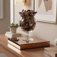 قاعدة مرايا للتقديمات فاخرة 40*40 سم