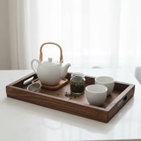 صينية خشب ريفية مقاس ٤٥×٣٠ سم