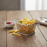 شبك بطاطس استيل فضي