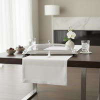 صينية تقديم فضي بغطاء شفاف 47 سم