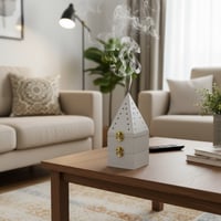 مبخرة الشماغ والشعر خشب