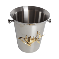 وعاء ثلج استيل