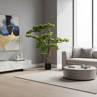 شجرة بونساي صناعي ديكورية فاخرة طول ١٢٠ سم - عرض ١...