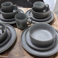 طقم سفرة بورسلان ١٦ قطعة ٤ أشخاص