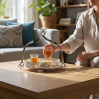 صينية حلا فضي