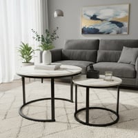 طقم طاولات معيشة مودرن حبتين