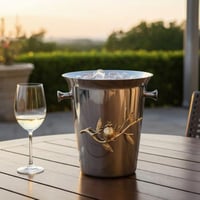 وعاء ثلج استيل