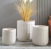 مركن أشجار زينة جبس داخلي وخارجي