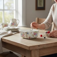 بايركس حلا صغير تدخل الفرن